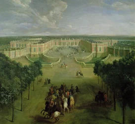 Veduta del Grand Trianon, 1722